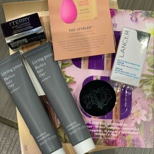 Make up, skin and hair care products